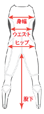 クータ ウェットスーツ サイズ