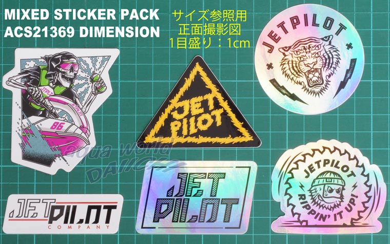 @} JETPILOT MIXED STICKER PACK 2 XebJ[Zbg