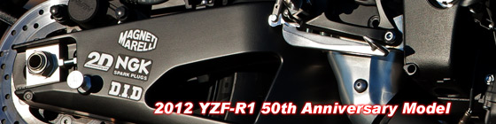 YZF-R1 スポンサーステッカー　50th記念カラー