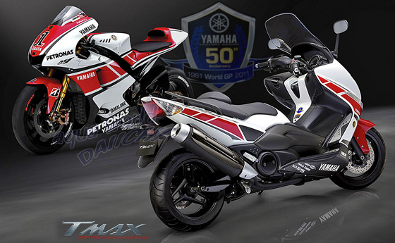 TMAX WGP50th Anniversary Edition & YZR M1 Moto GP