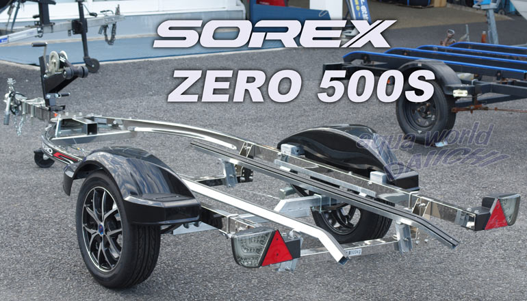 SOREX ZERO500S 水上オートバイ用ステンレス製トレーラー